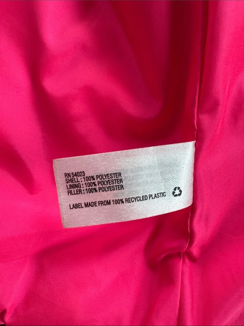 GAP Hot Pink Puffer Vest